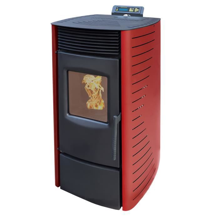 Poêle à Granulés en acier 9kW