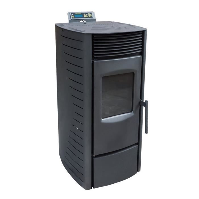 Poêle à Granulés en acier 9kW – Image 2